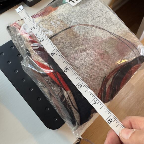 Jess & Jane Women's “Toscana” Tunic Top XL Gray Multi Lagenlook Pullover - Picture 11 of 13